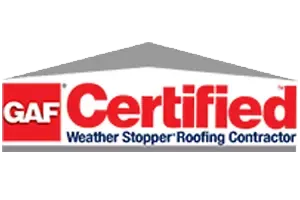 GAF Certified Weather Stopper Roofing Contractor